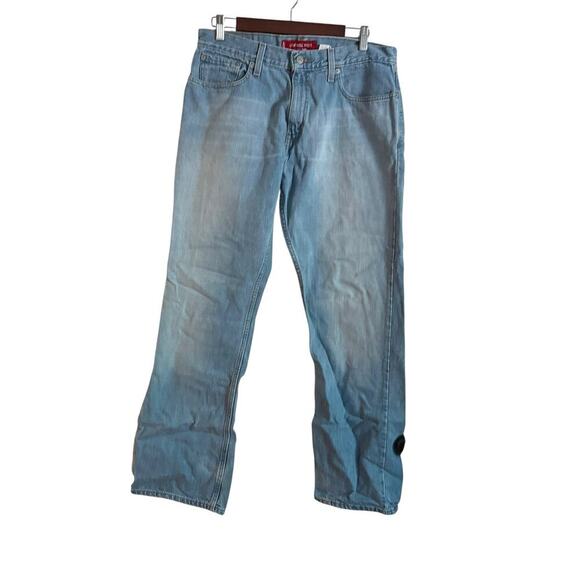 Levi’s 527 Low Rise Bootcut Jeans Men’s 34x32 Light Wash Denim 100% Cotton Y2K - Picture 1 of 7